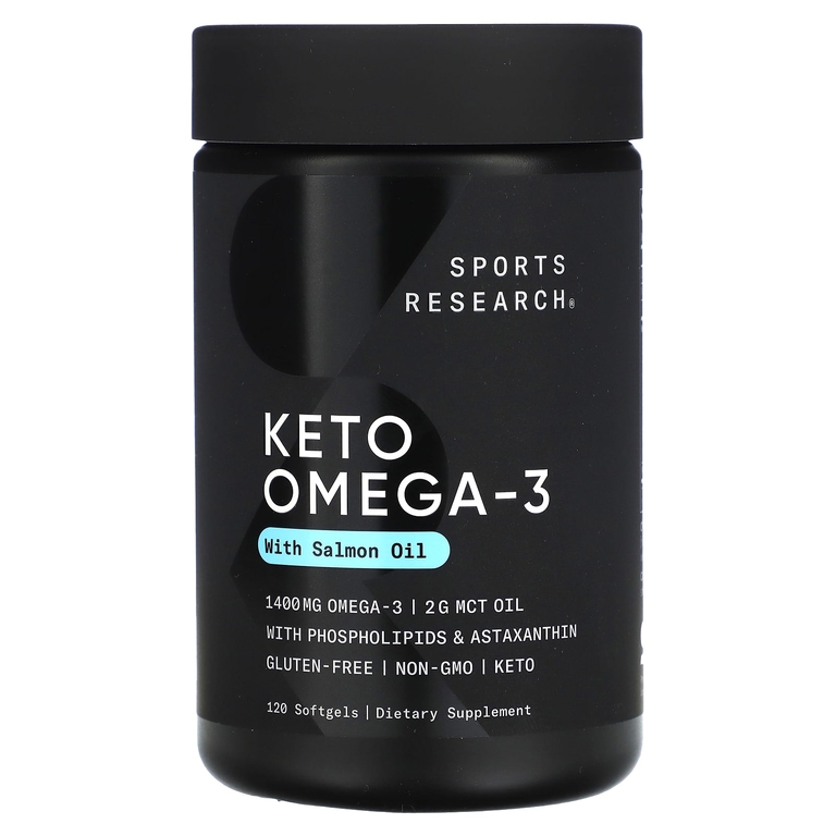 Sports Research Keto Omega3 120softgels