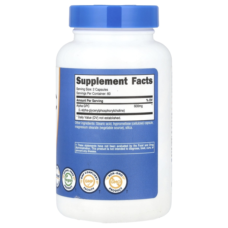Nutricost Alpha GPC 600mg 120caps