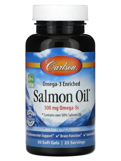 Carlson Omega 3 500mg 50softgels