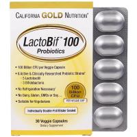 California Gold Nutrition LactoBif Probiotics 100billion cfu 30vcaps
