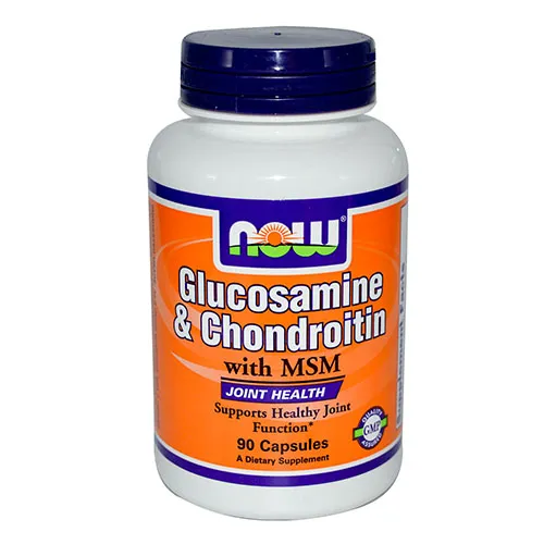 NOW Glucosamine & Chondroitin with MSM 90vcaps