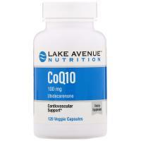 Lake Avenue CoQ10 100mg 120veg caps