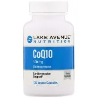Lake Avenue CoQ10 100mg 120veg caps