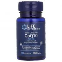 Life Extension Super Ubiquinol CoQ10 with enhanced mitochondrial support 100mg 60softgels
