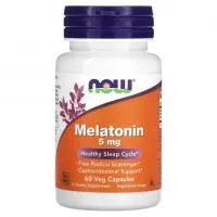 NOW Melatonin 5mg 60vcaps