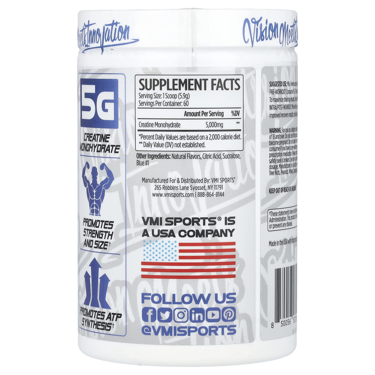 VMI Sports Creatine Monohydrate 556g