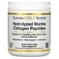 California Gold Nutrition Hydrolyzed Marine Collagen Peptides 200g