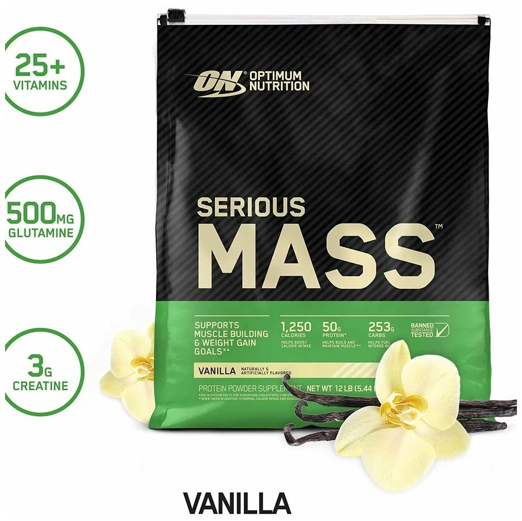 ON Serious Mass 5440g (Ваниль)