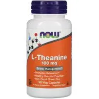 NOW L-Theanine 100mg 90vcaps