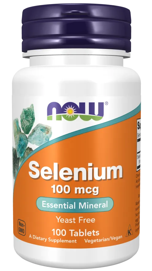 NOW Selenium 100mcg 100tabs