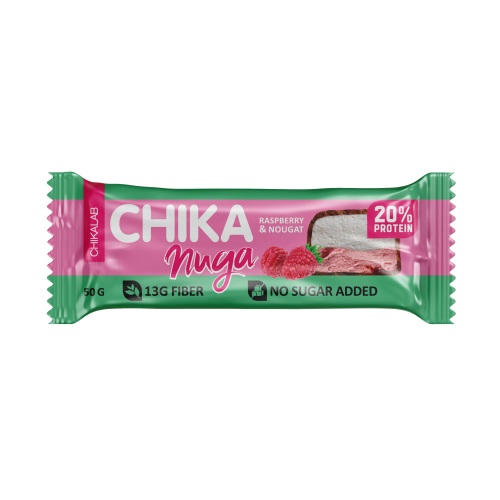 Chikalab Chika Nuga Батончик с нугой 50гр Малина