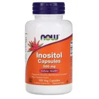 NOW Inositol 500mg 100vcaps