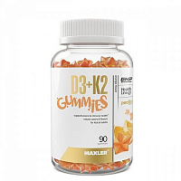 Maxler D3+K2 90Gummies Апельсин