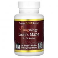 California Gold Nutrition Lion's Mane Ежовик Гребенчатый 90vcaps