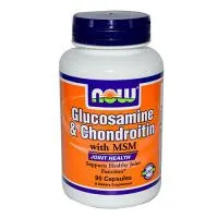 NOW Glucosamine & Chondroitin with MSM 90vcaps