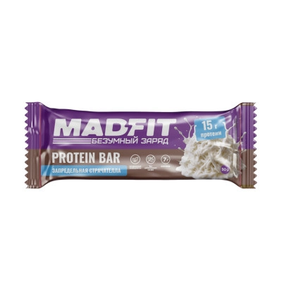 Mad Fit Батончик 50г Страчатела пломбир