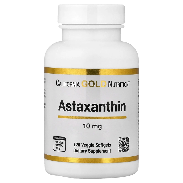 California Gold Nutrition Astaxanthin  10mg 120vsoftgels