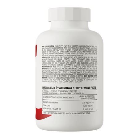 OstroVit MGZB Ultra 120tabs