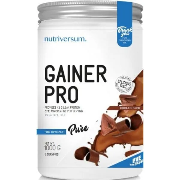 Nutriversum Pure Gainer Pro 1000g