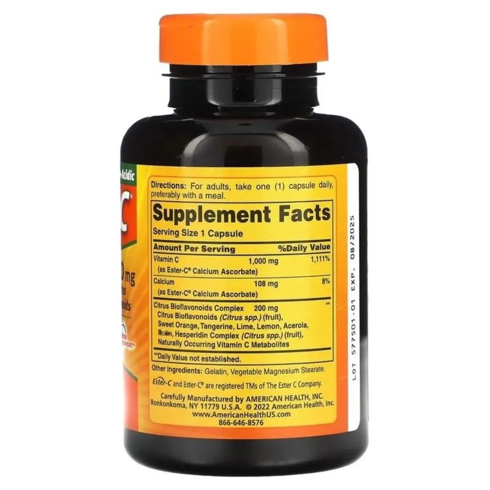 American Health Ester-C 1000mg 90vegcaps