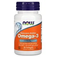 NOW Omega 3 1000mg 30softgels