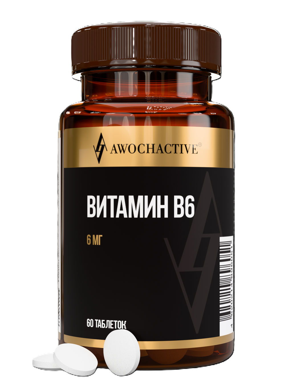 Awochactive  Vitamin B6 6mg 60tabs