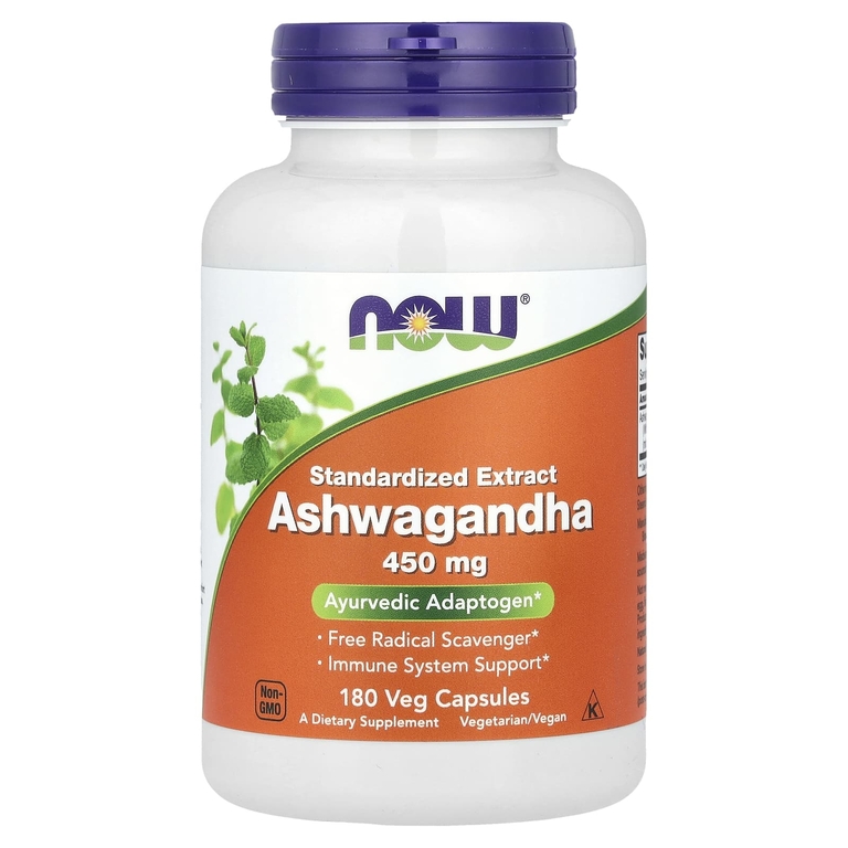 NOW Ashwagandha 450mg 180 vcaps