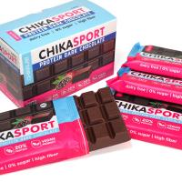 Chikalab Шоколад тёмный без сахара 100гр