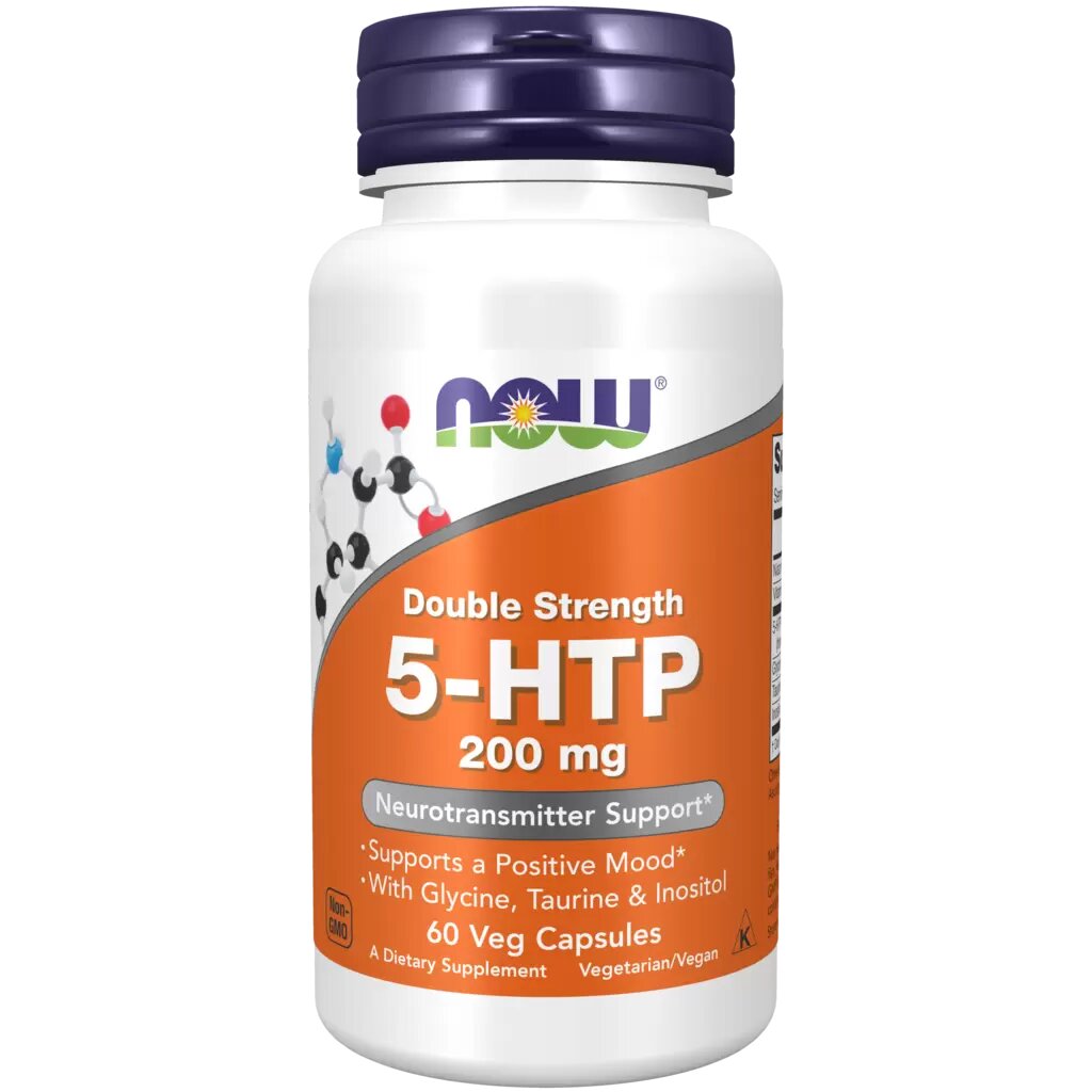 NOW 5-HTP 200mg 60vcaps