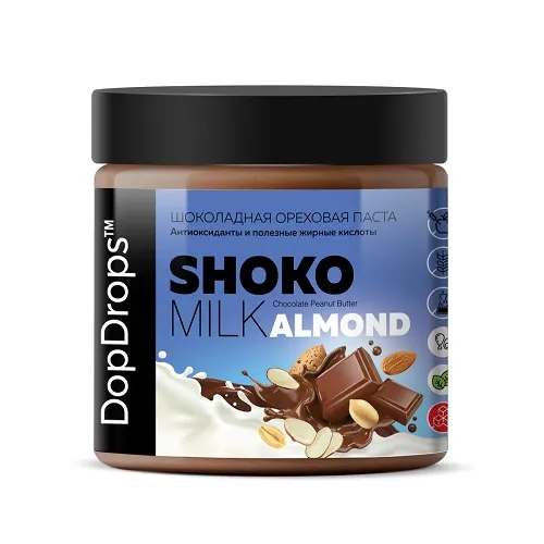 DopDrops Шоко Милк Альмонд Shoko Milk Almond 500гр