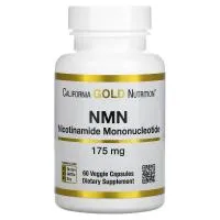 California Gold Nutrition NMN Nicotinamide Mononucleotide 175mg 60vcaps