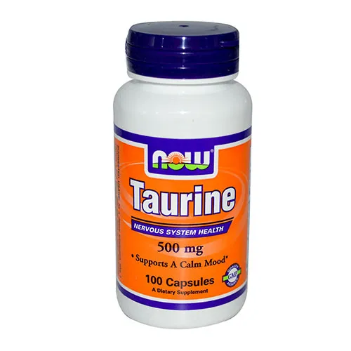 NOW Taurine 500mg 100caps
