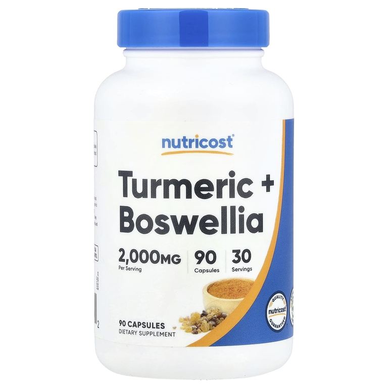Nutricost Turmeric + Boswelia 90caps