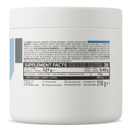 OstroVit Arginine 210g Лимон