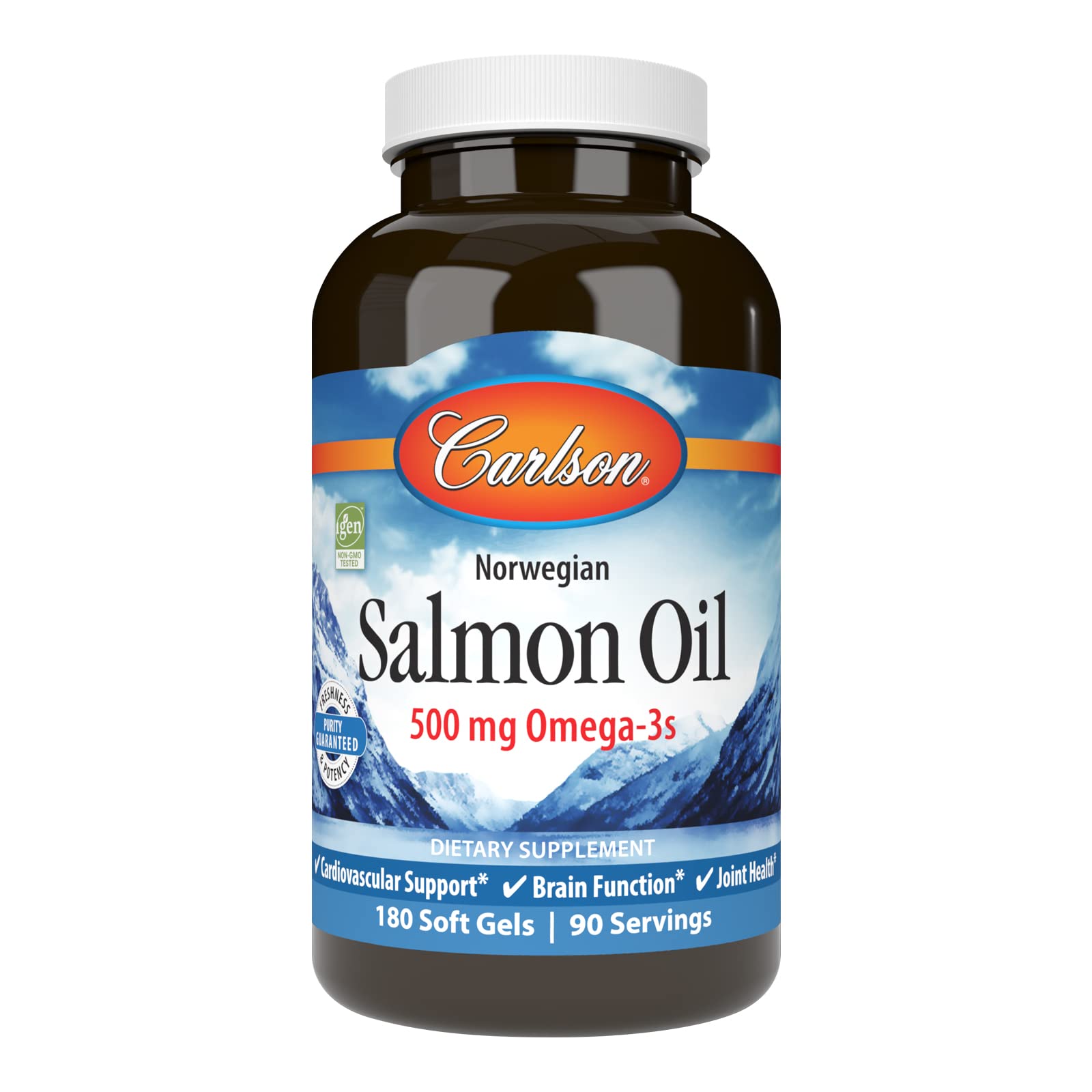 Carlson Omega 3 500mg 180softgels