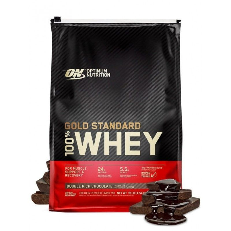 ON 100% Whey Gold Standard 4540g (Двойной богатый шоколад)