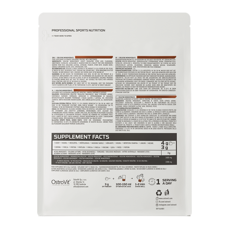 OstroVit Creatine Monohydrate 300g (Кола)