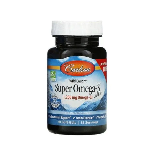 Carlson Super Omega 3 Gems 30caps