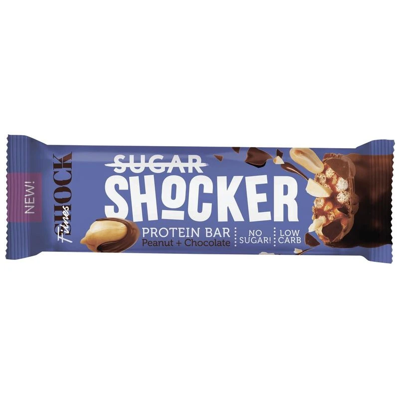 FitnesShock Shocks батончик глаз. 35g Арахис-шоколад