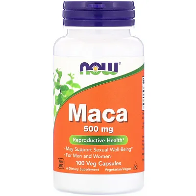 NOW Maca 500mg 100caps