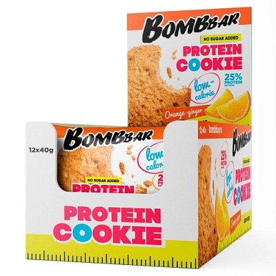 Bombbar Низкокалорийное протеиновое печенье 40гр