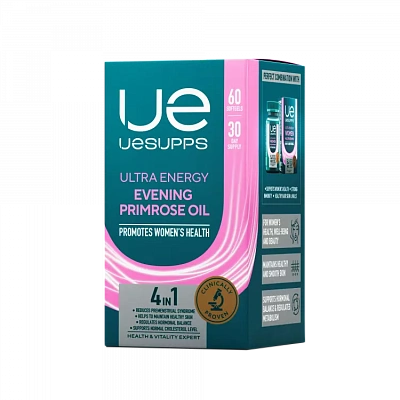 UESUPPS Evening Primrose Oil Ultra Energy 60softgels