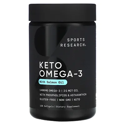 Sports Research Keto Omega3 120softgels