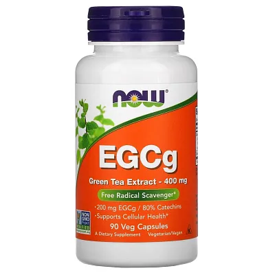 NOW Foods EGCg Green Tea Extract 400mg 90vcaps
