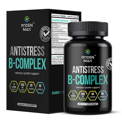 Roden Max Antistress B-complex 60caps