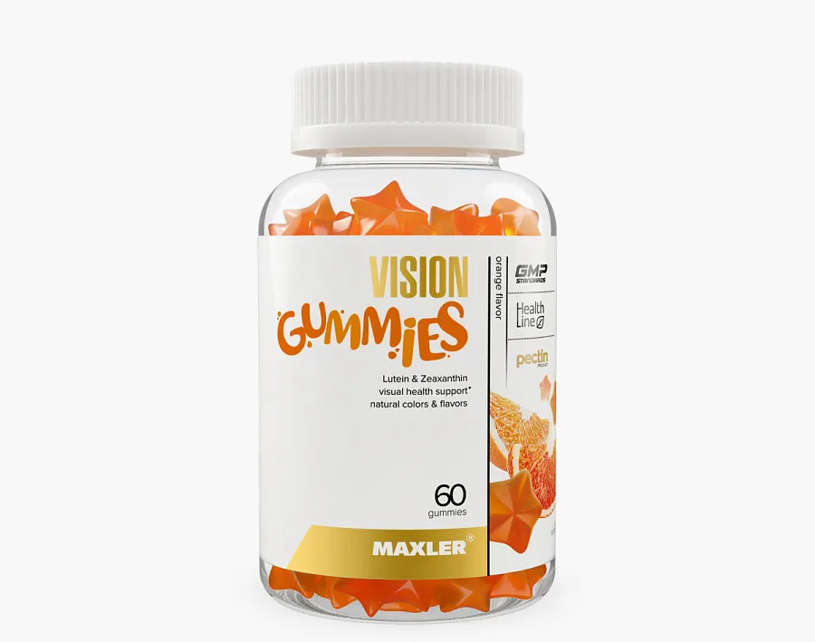 Maxler Vision 60gummies Апельсин