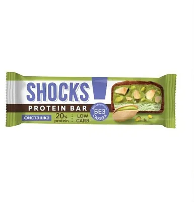 FitnesShock Протеиновые батончики Shocks 50гр