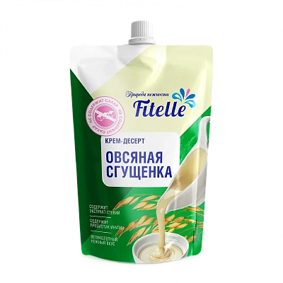 Fit Parad Fitelle Крем-десерт «Овсяная сгущенка» 100гр