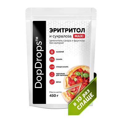 DopDrops Эритритол МАКСИ 450гр