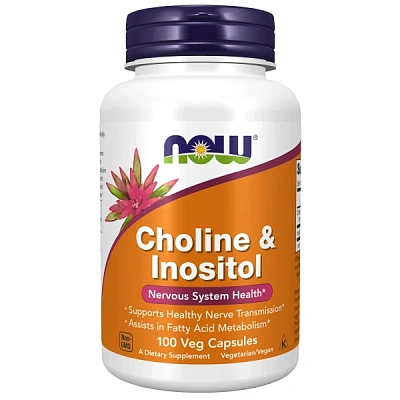 NOW Choline & Inositol 100caps